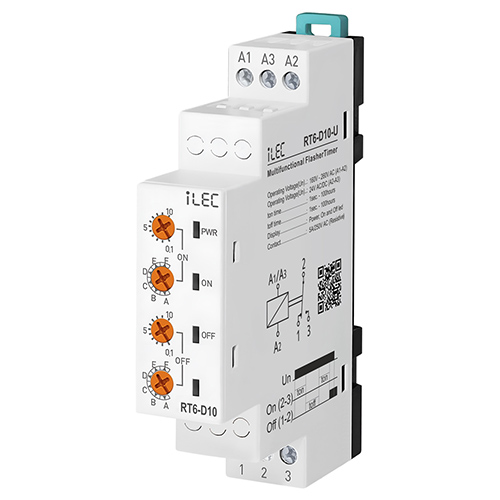 iLEC RT6-D10-U – Multifunctional Flasher Timer
