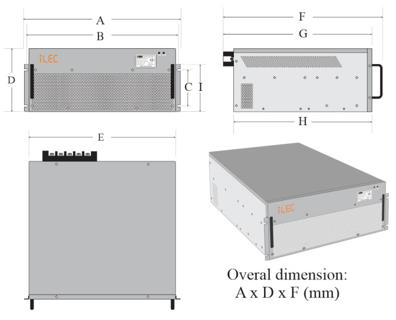 AHF rack type drawing