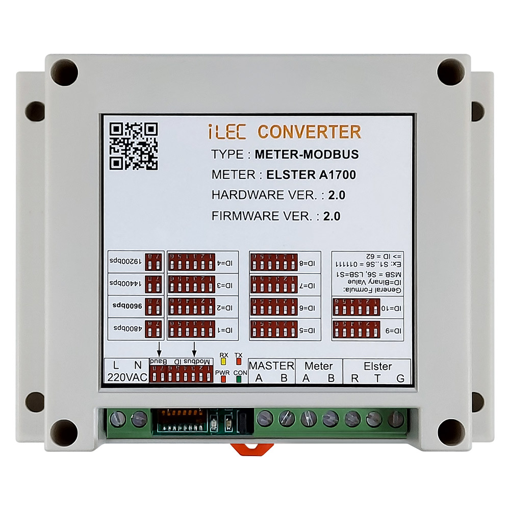 Converter type Modbus A1700 for Elster